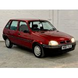 1996 Rover Metro 100 Knightsbridge Registration number N681 HLC Red with grey cloth interior Three