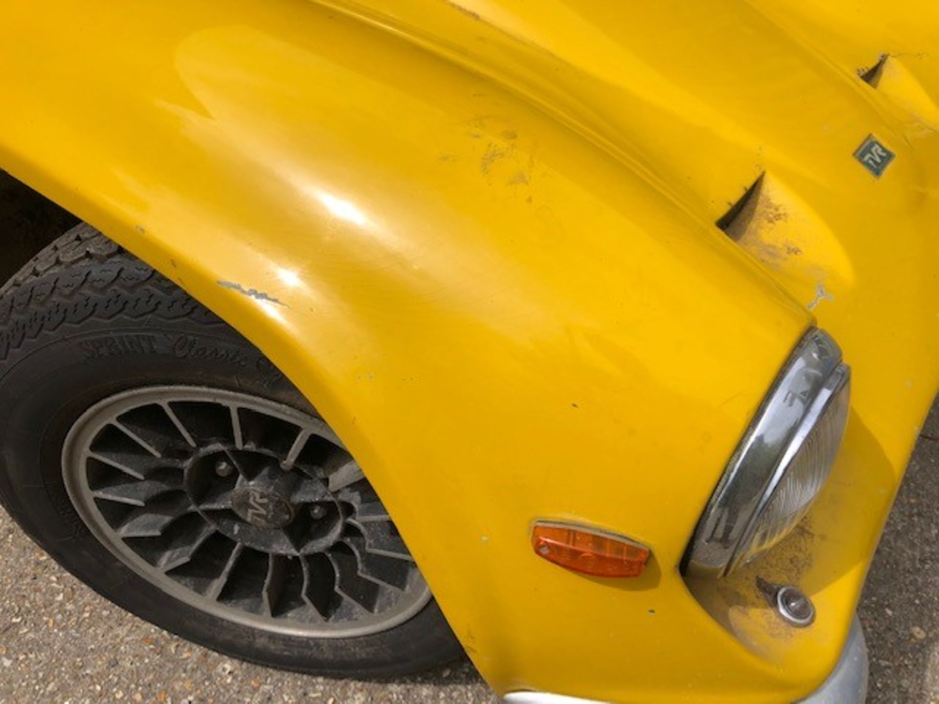 1971 TVR Tuscan Registration number GLK 406J Chassis number LVX18706 Engine number 1429 Yellow - Image 57 of 86