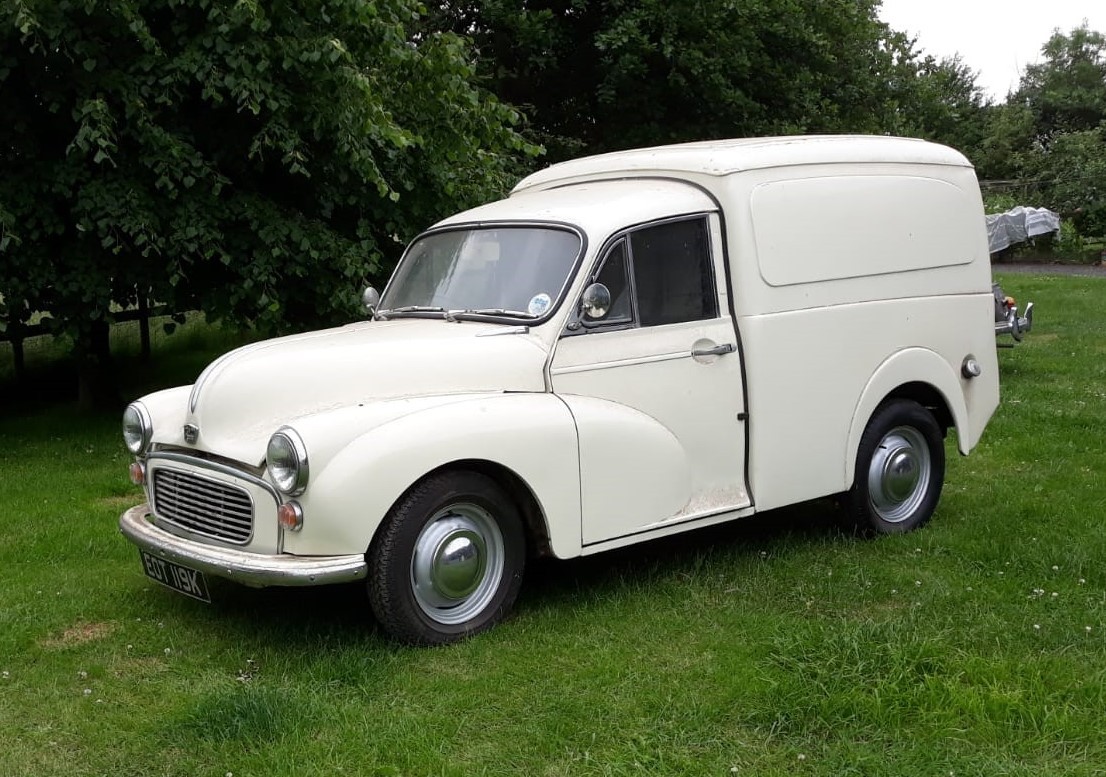 1972 Austin Morris Minor 8 cwt Van Registration number EOT 119K White One of the last Minor Vans - Image 2 of 17