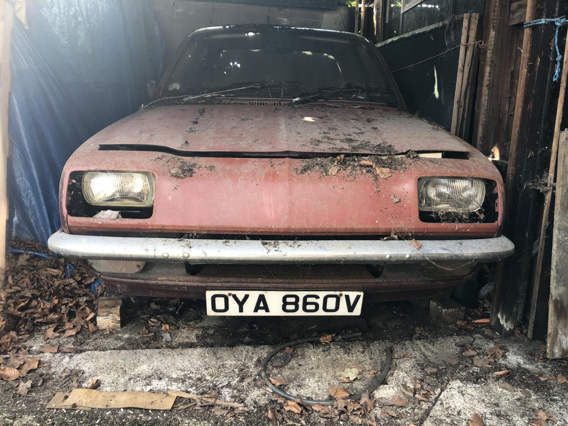 1980 Vauxhall Chevette Saloon 1.3 Being sold without reserve Registration number OYA 860V Garage - Image 2 of 26