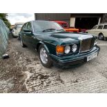1996 Bentley Turbo R Registration number N637 PYP Green with piped magnolia hide and sheepskin