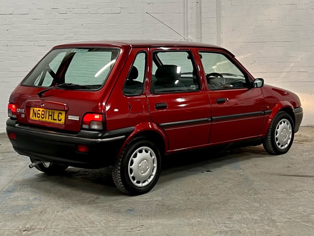 1996 Rover Metro 100 Knightsbridge Registration number N681 HLC Red with grey cloth interior Three - Image 3 of 9