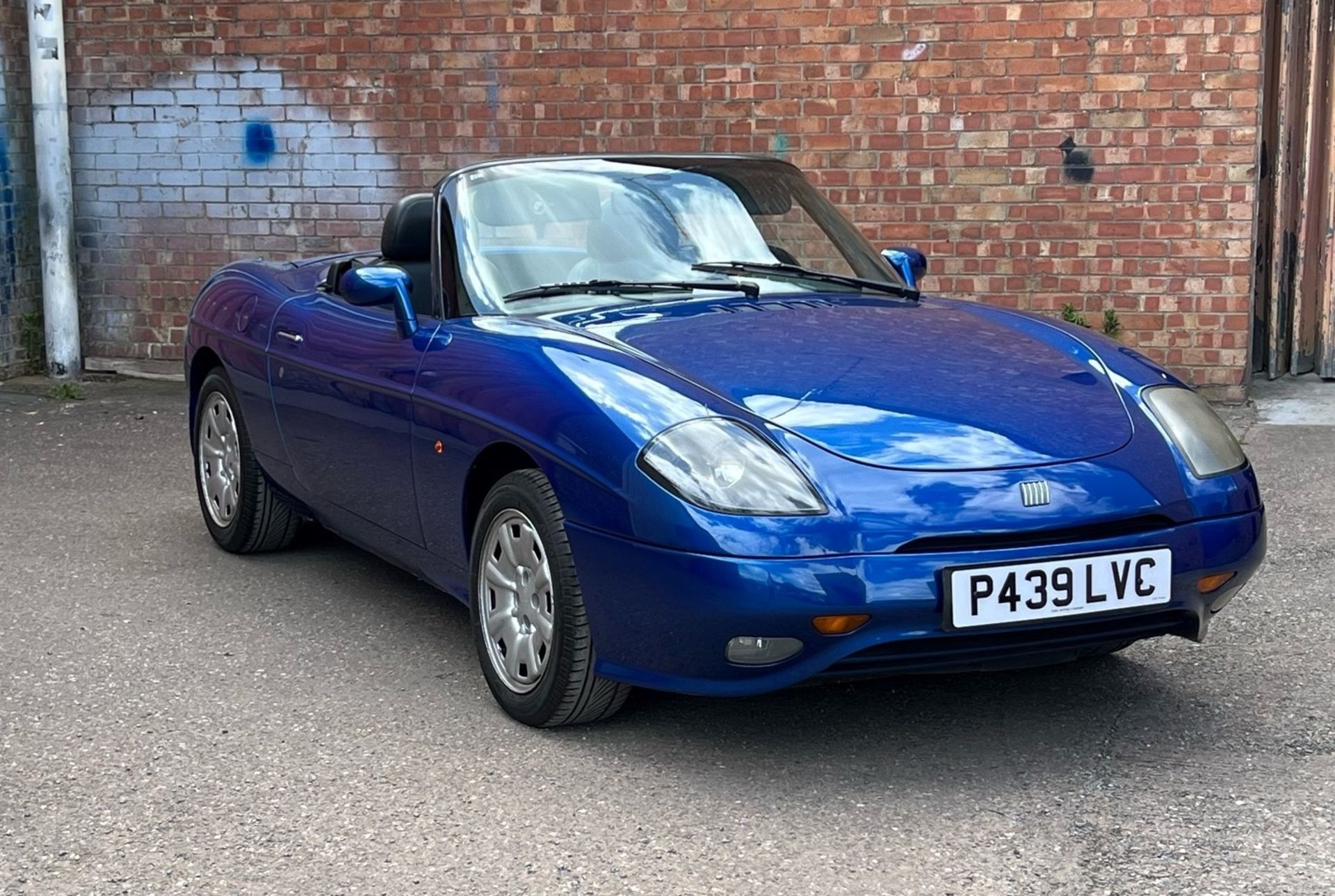 1997 Fiat Barchetta 16V Registration number P439 LVC Metallic blue Left hand drive Three previous