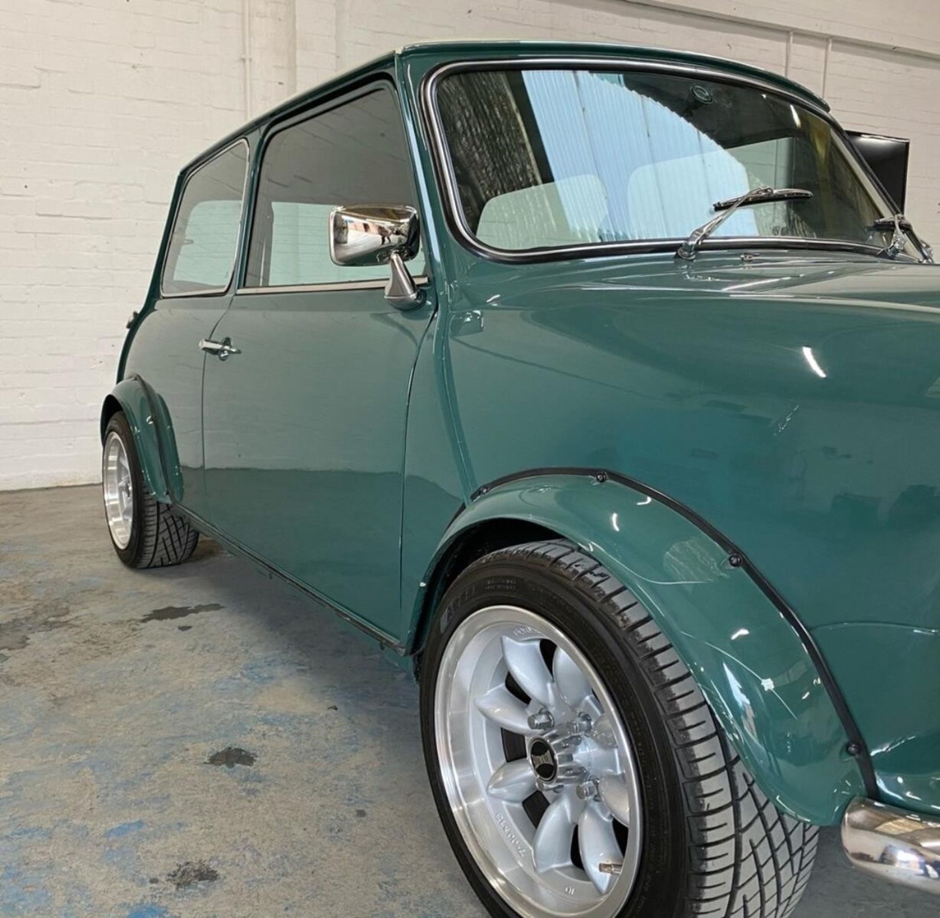 1971 Mini Cooper S Recreation Registration number KFB 656J Green with a white roof Black interior - Image 11 of 18