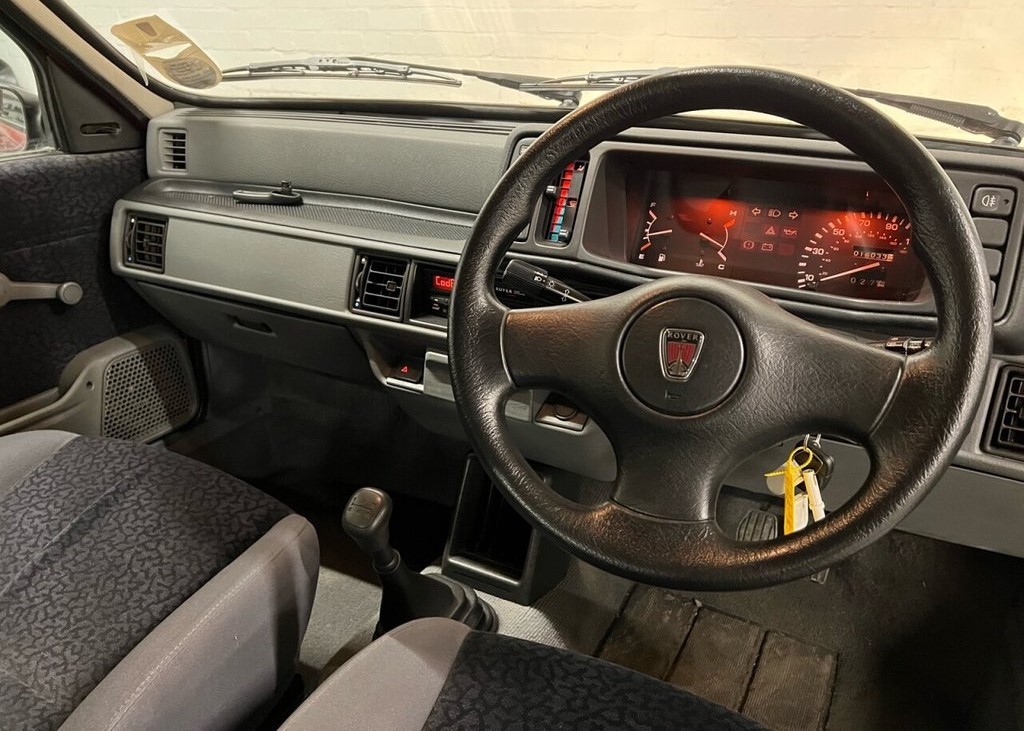 1996 Rover Metro 100 Knightsbridge Registration number N681 HLC Red with grey cloth interior Three - Image 5 of 9