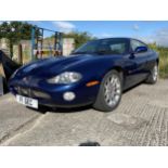 2001 Jaguar XKR Coupe Registration number F1 GEC Metallic blue with cream interior MOT expires