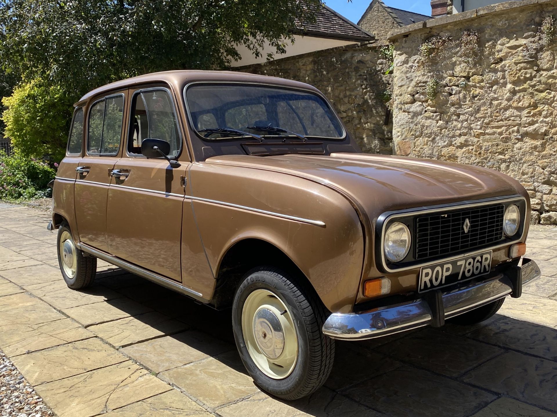 1977 Renault 4 TL Registration number ROP 786R Chassis number 0005660523 Engine number 546497 Bronze