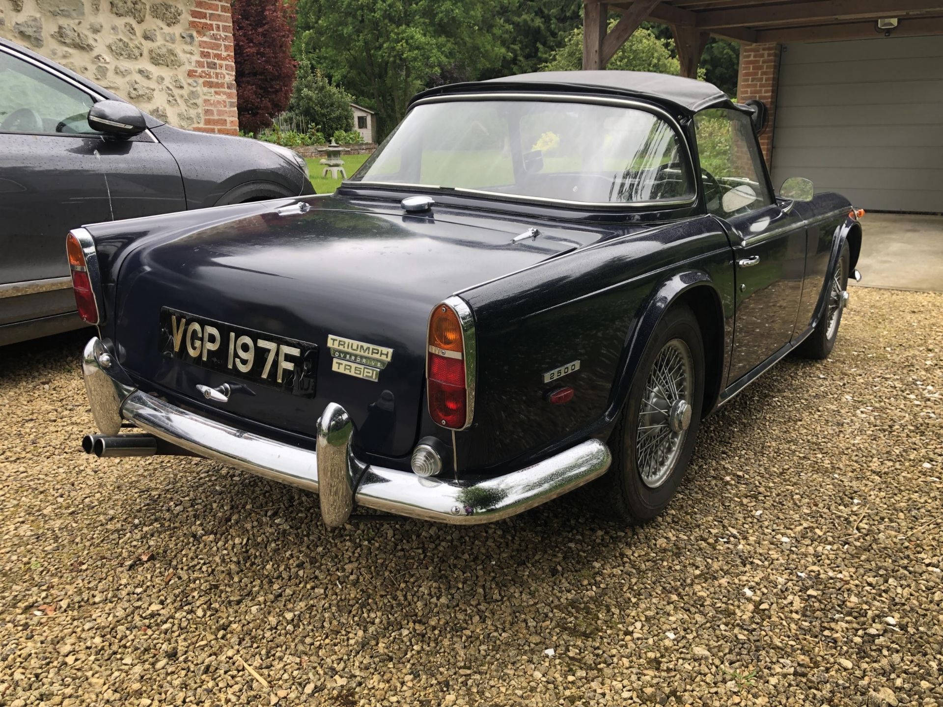 1968 Triumph TR5 PI Registration number VGP 197F Chassis number CP22380 Engine number CP1914E Surrey - Image 7 of 59