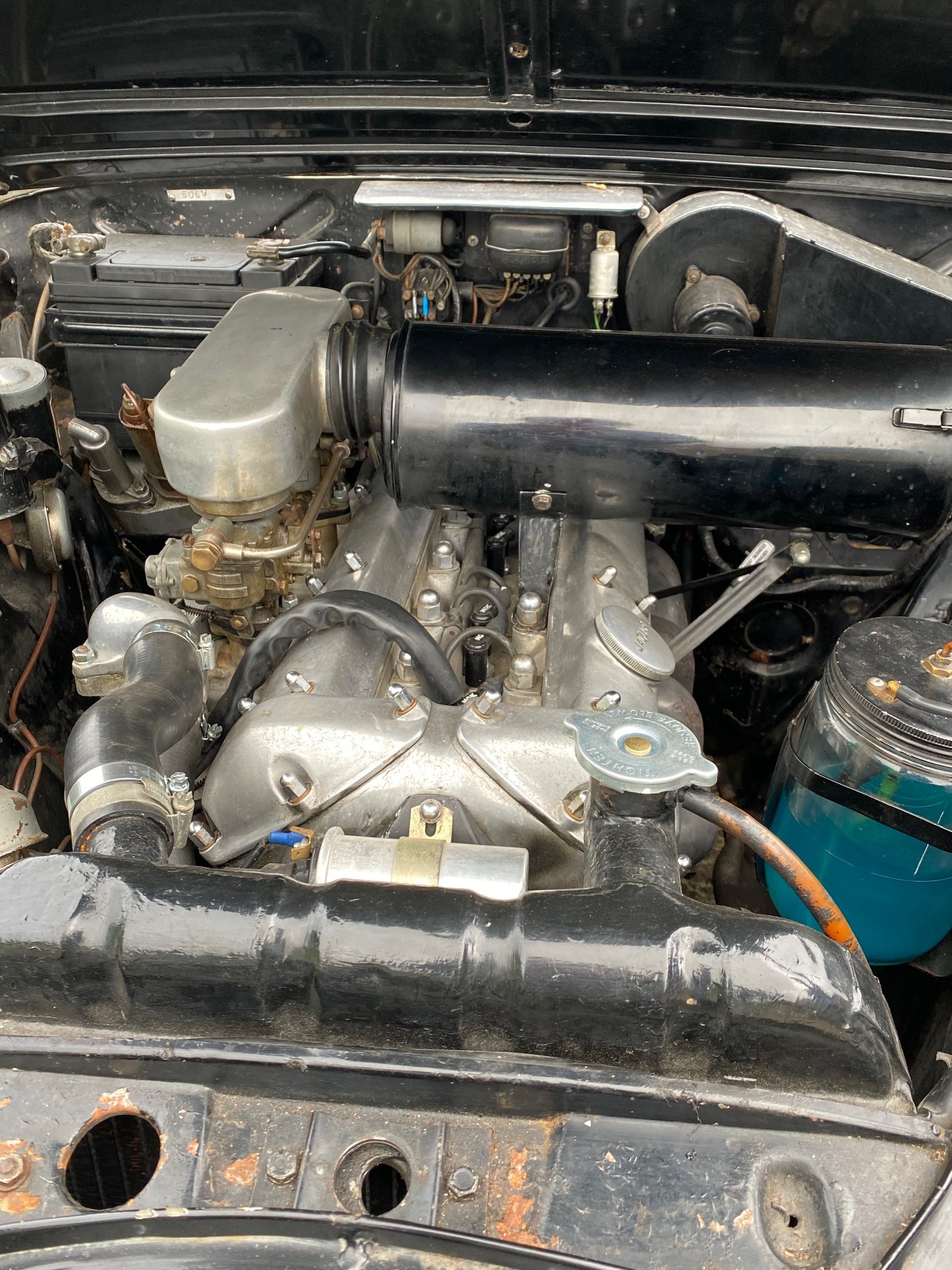 1956 Jaguar MKI 2.4 Registration number VUO 132 Chassis number S902907 Engine number BB5331-8 - Image 15 of 33