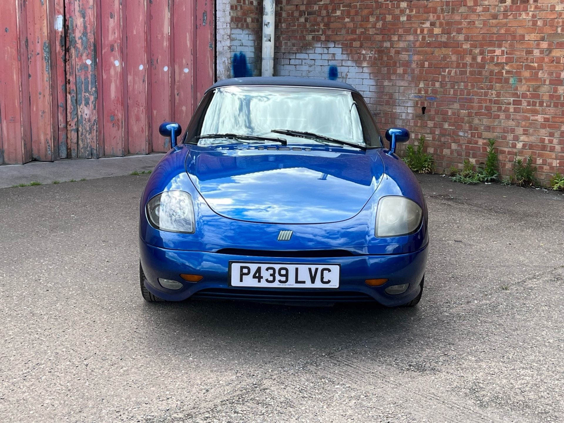 1997 Fiat Barchetta 16V Registration number P439 LVC Metallic blue Left hand drive Three previous - Image 2 of 12