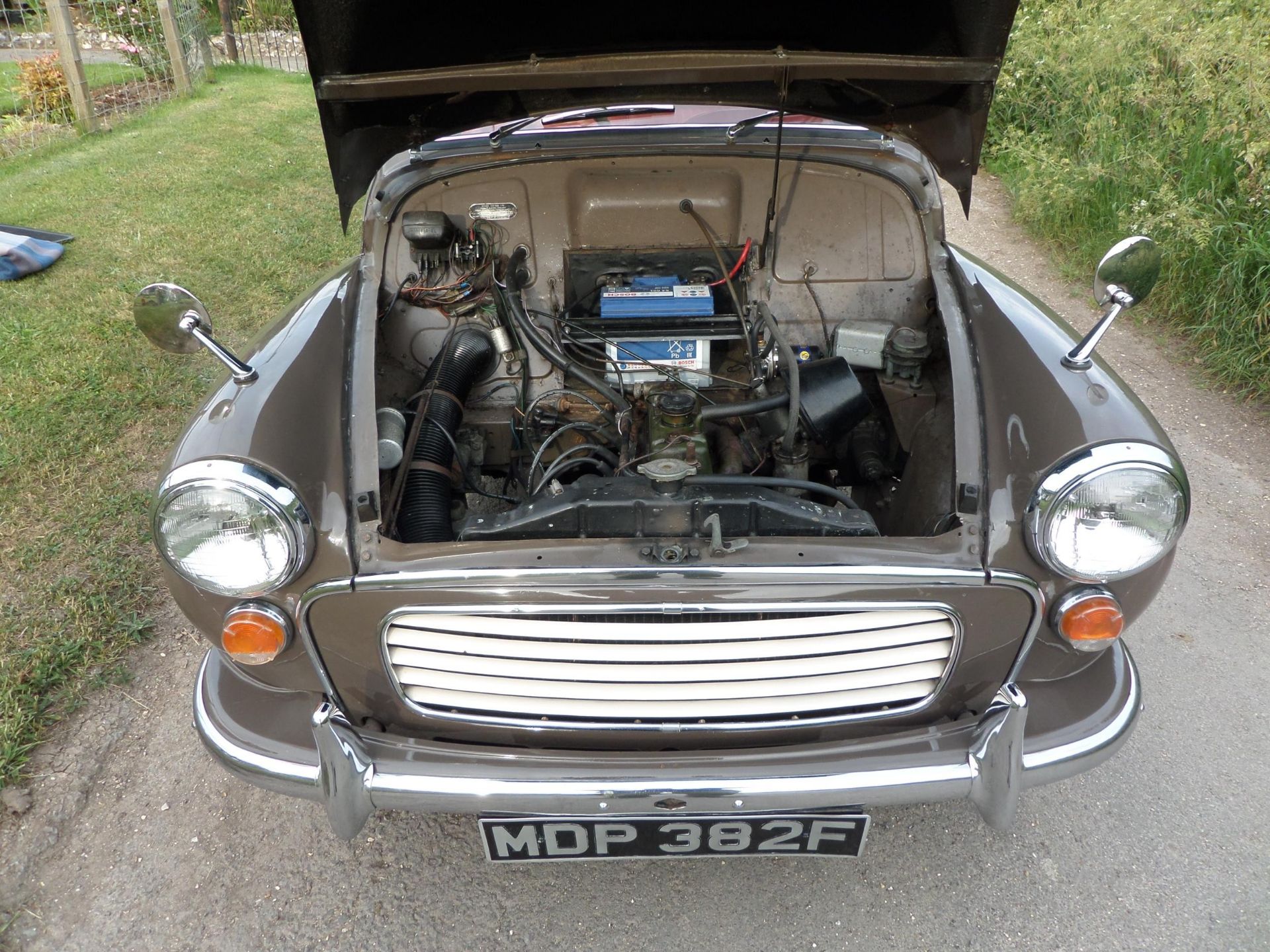 1968 Morris Minor Saloon Registration number MDP 382F Chassis number A2S5D121476M Engine number - Image 6 of 25