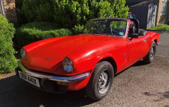 1981 Triumph Spitfire 1500 Registration number OOV 441X Chassis number TFADW1AT009713 Engine