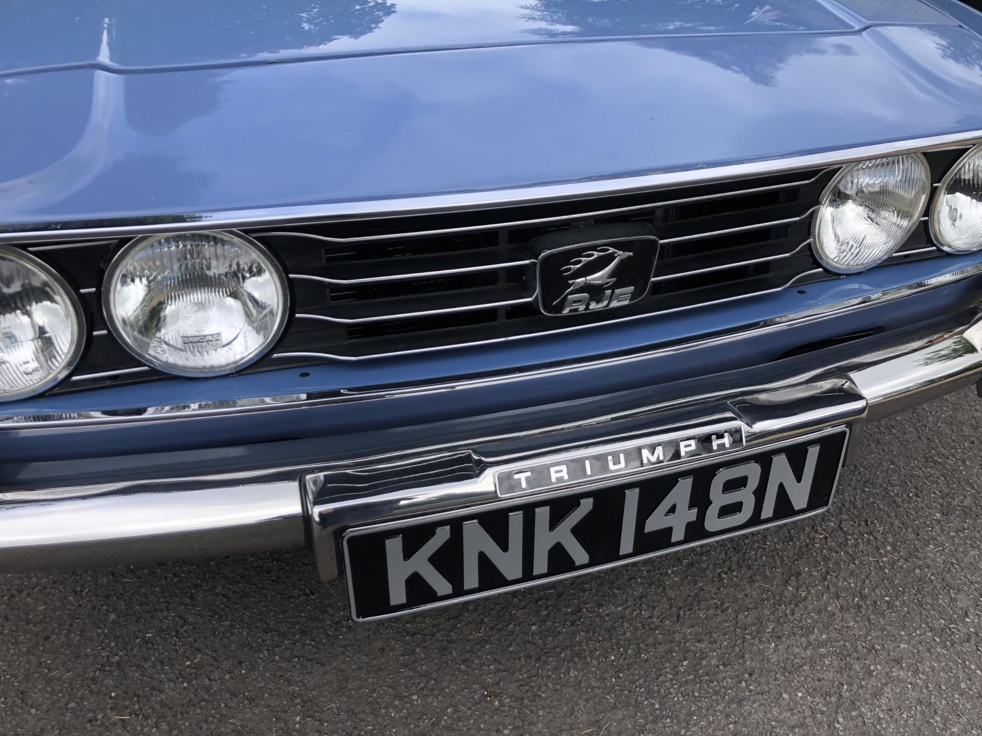 1975 Triumph Stag Registration number KNK 148N French blue with a black interior Automatic Gearbox - Image 37 of 57