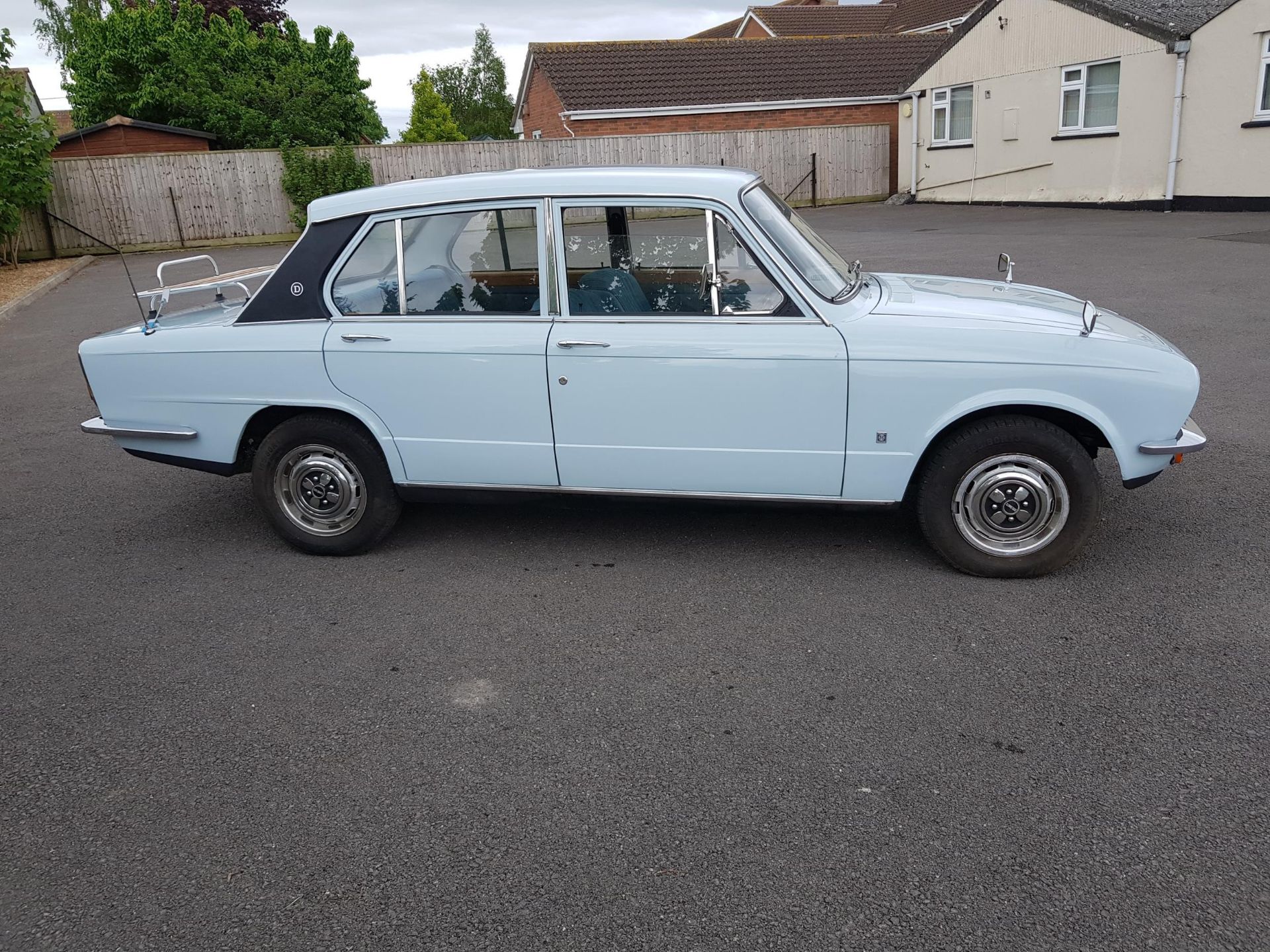 1974 Triumph Dolomite 1850 Registration number OPN 985M Light French blue with blue cloth interior - Image 3 of 14