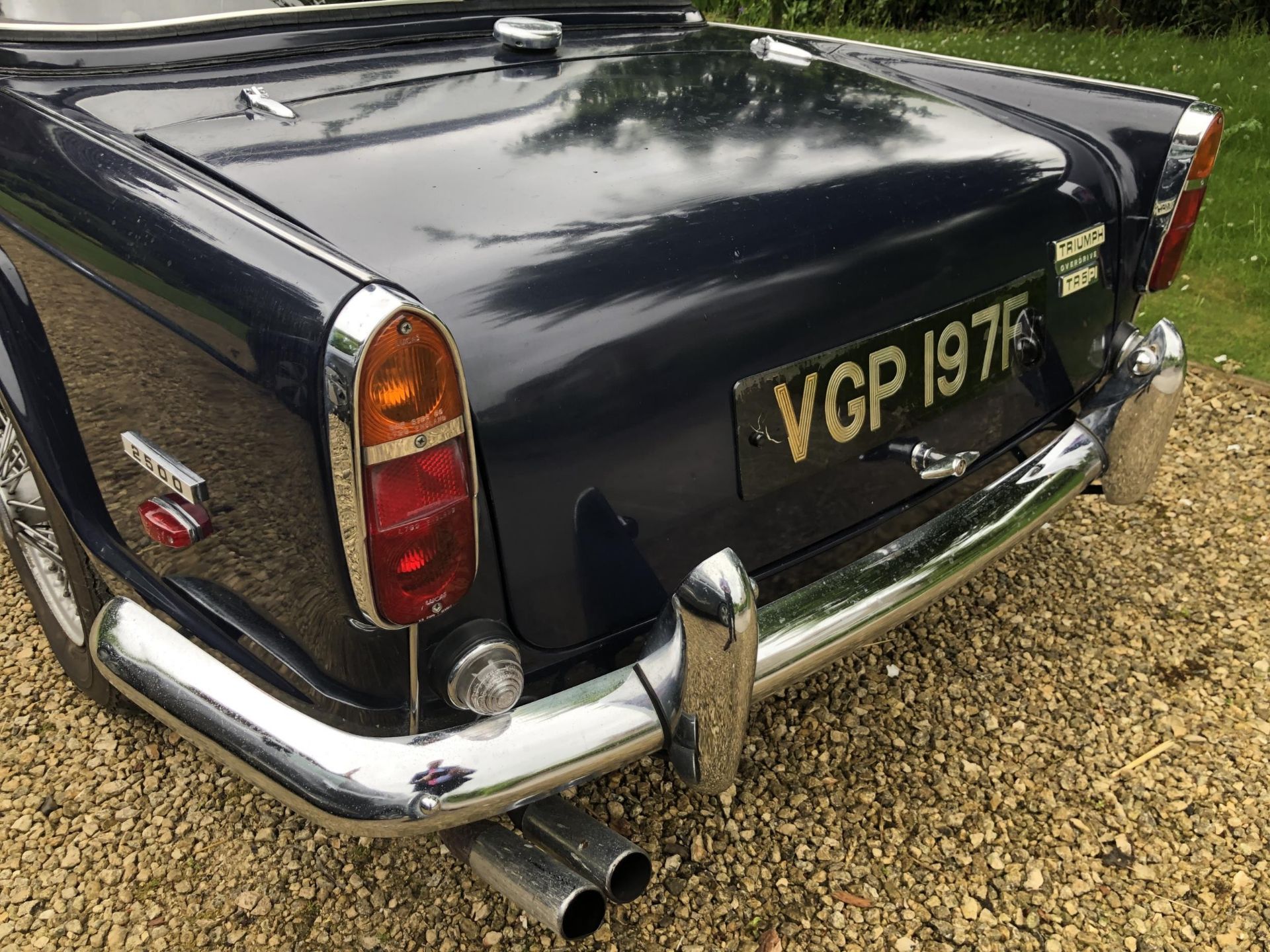 1968 Triumph TR5 PI Registration number VGP 197F Chassis number CP22380 Engine number CP1914E Surrey - Image 22 of 59