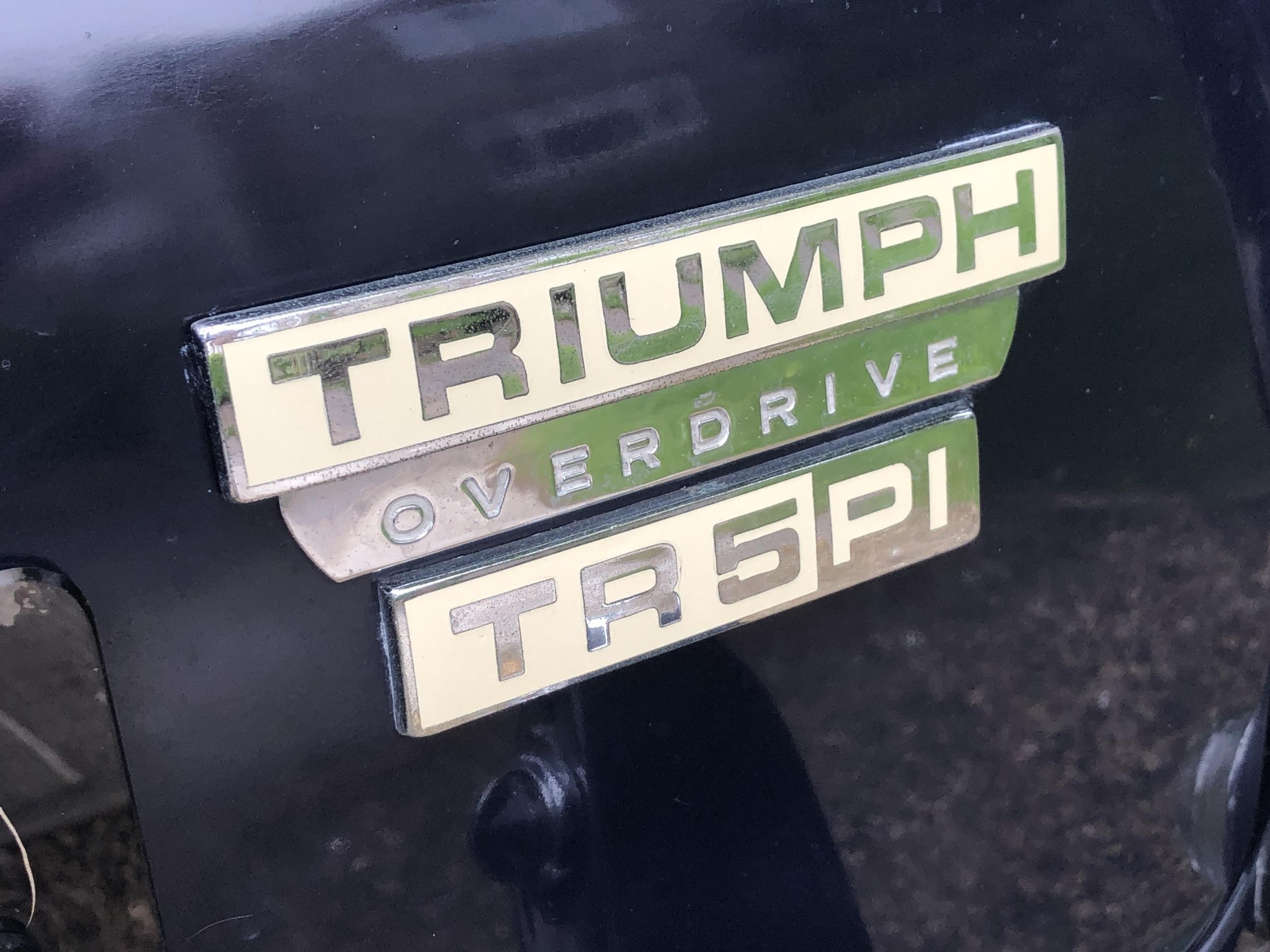 1968 Triumph TR5 PI Registration number VGP 197F Chassis number CP22380 Engine number CP1914E Surrey - Image 23 of 59