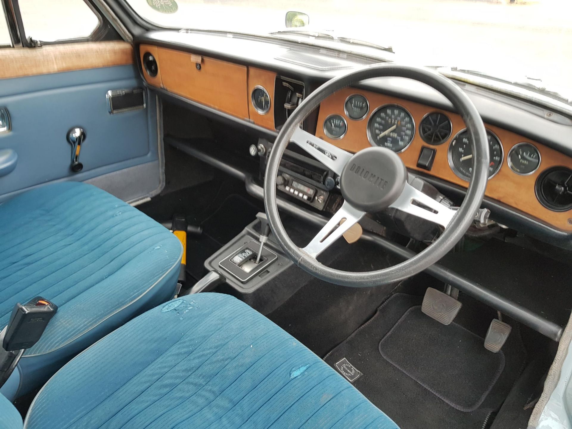 1974 Triumph Dolomite 1850 Registration number OPN 985M Light French blue with blue cloth interior - Image 9 of 14