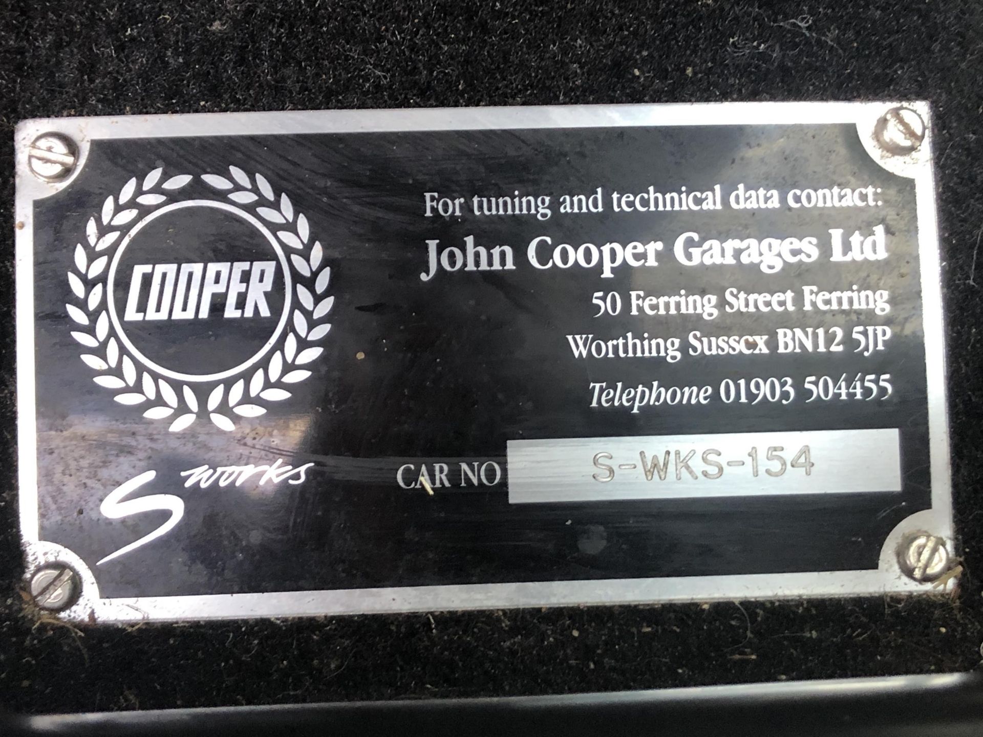 2001 Mini Cooper S John Cooper Works Registration number Y567 GFG Chassis number SAXXNRAZEYD183786 - Image 21 of 46