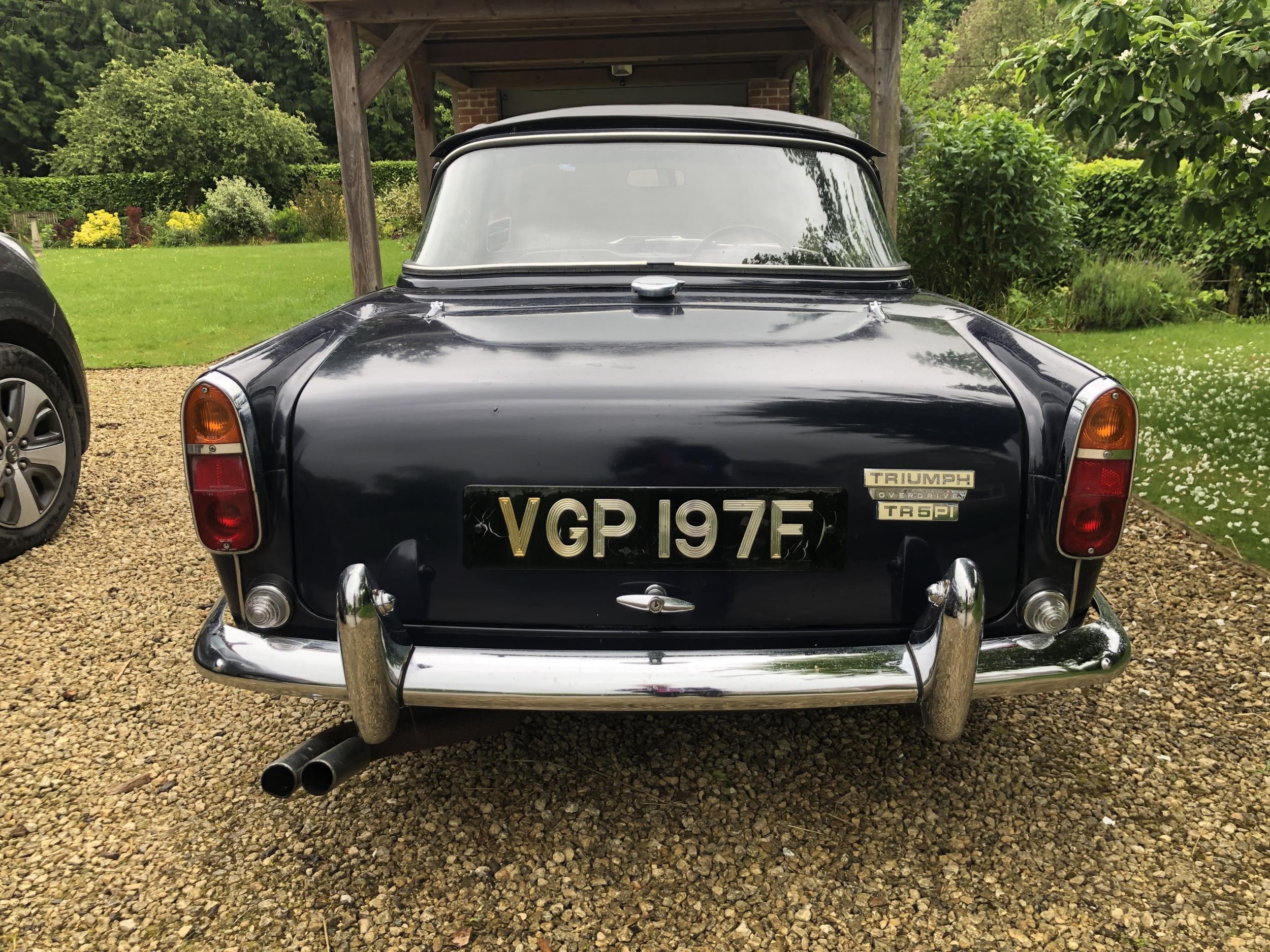 1968 Triumph TR5 PI Registration number VGP 197F Chassis number CP22380 Engine number CP1914E Surrey - Image 6 of 59