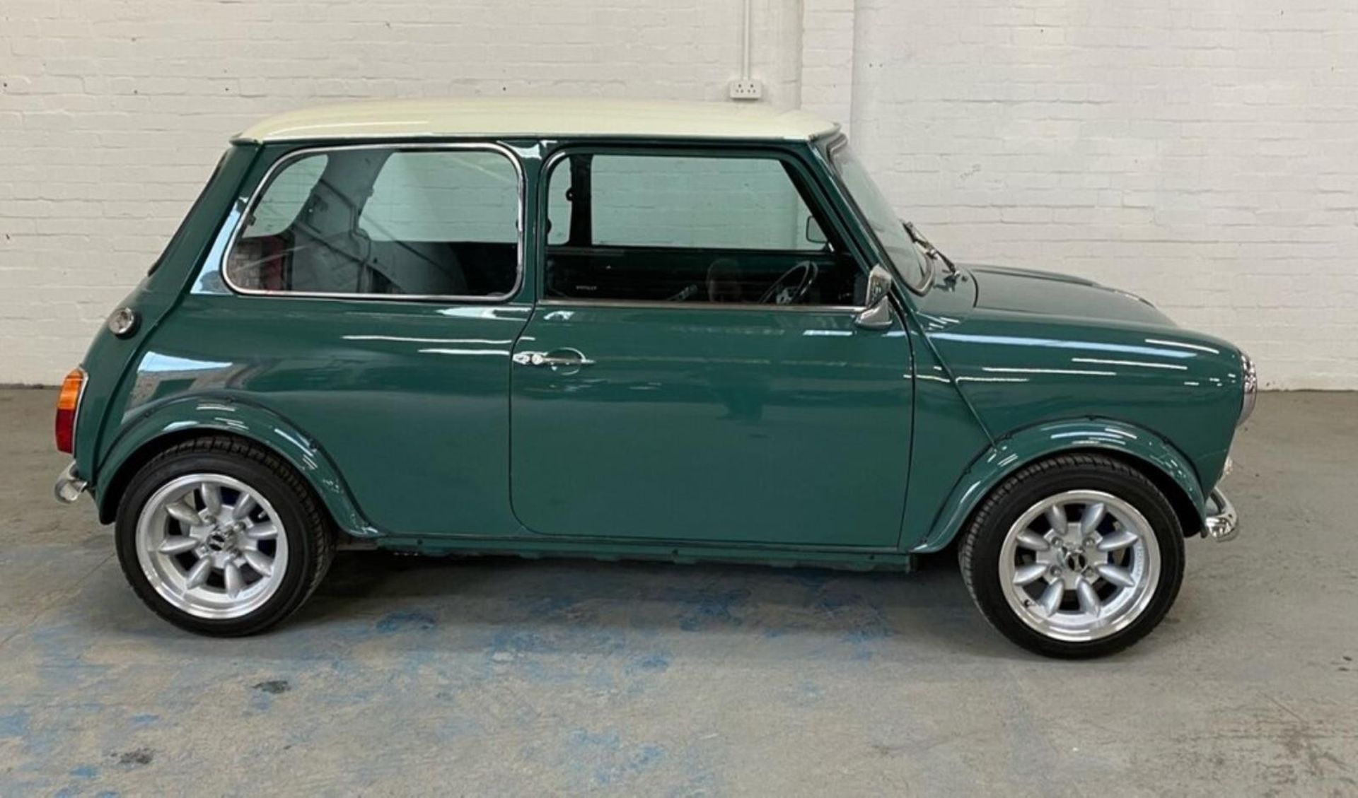 1971 Mini Cooper S Recreation Registration number KFB 656J Green with a white roof Black interior - Image 2 of 18