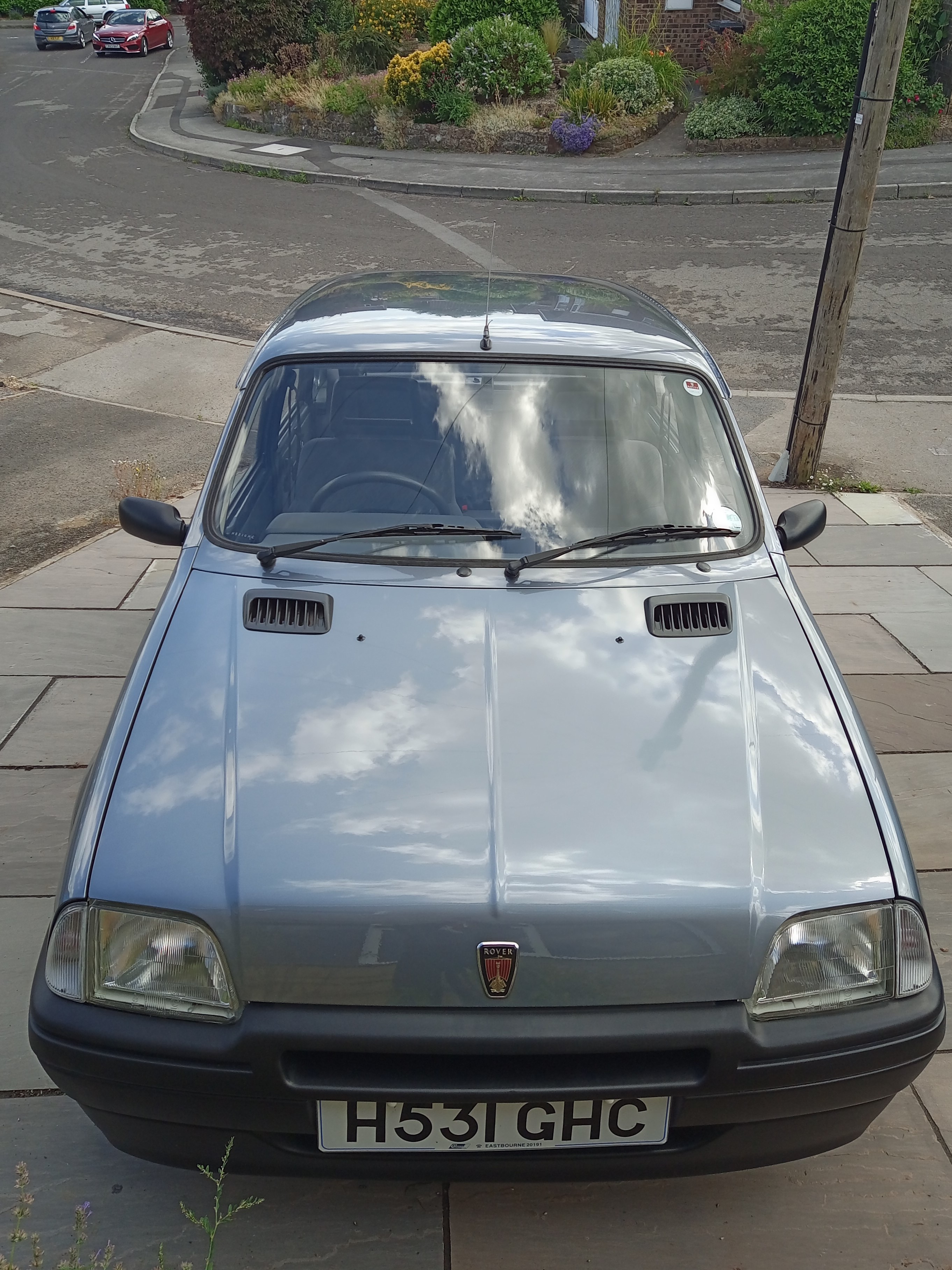 1990 Rover Metro 1.1 Registration number H531 GHC Grey with a grey interior Manual MOT expires