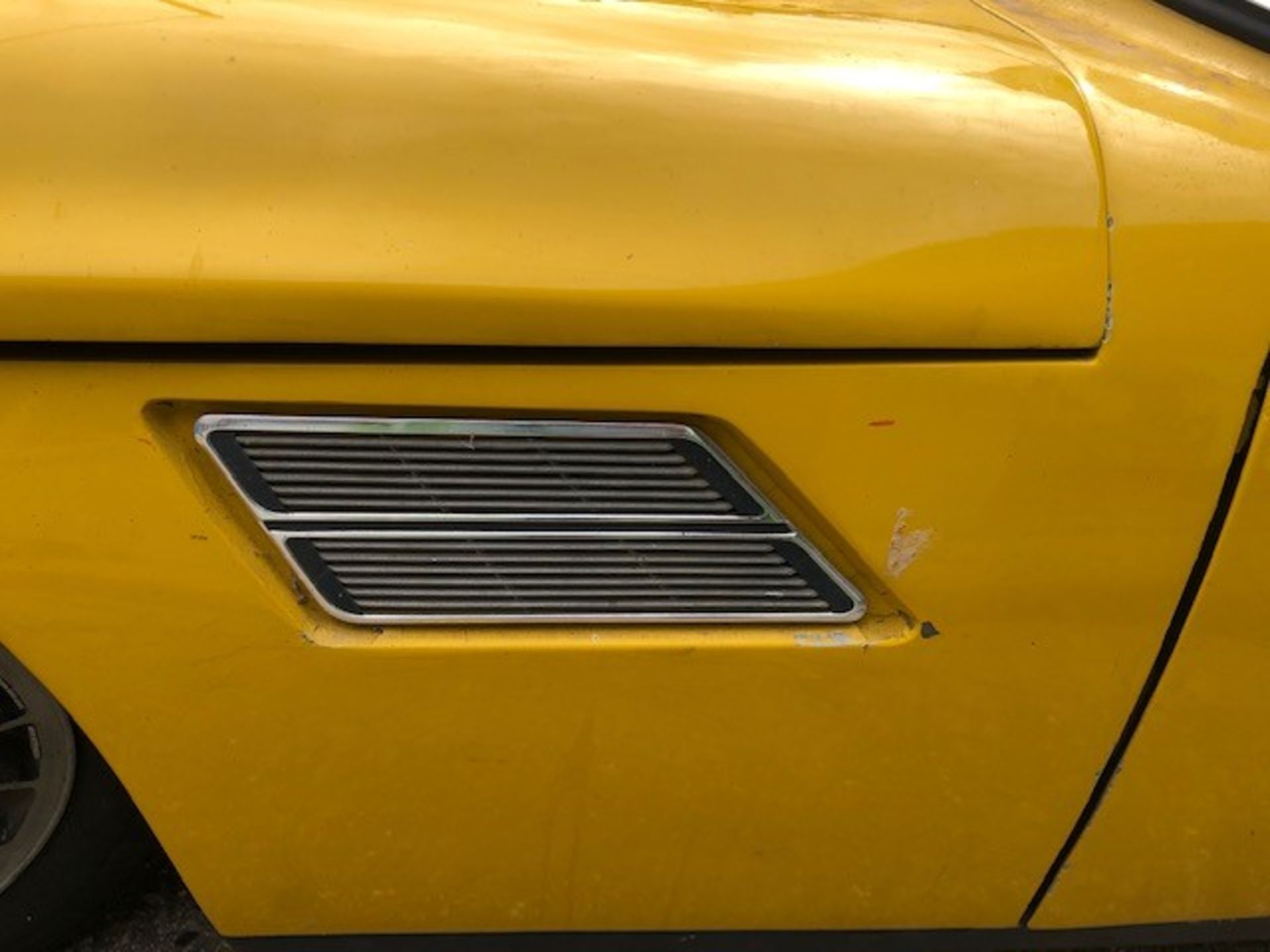 1971 TVR Tuscan Registration number GLK 406J Chassis number LVX18706 Engine number 1429 Yellow - Image 50 of 86