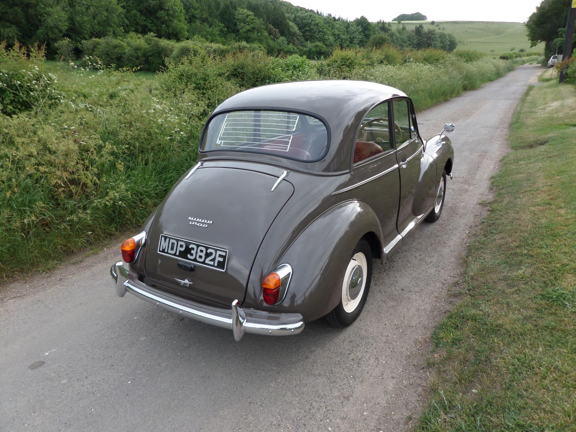 1968 Morris Minor Saloon Registration number MDP 382F Chassis number A2S5D121476M Engine number - Image 4 of 25