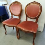 A set of eight mahogany dining chairs (8)