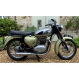 1965 BSA A50 Registration number CYB 53C Frame number A50-10014 Engine number A50–1212 34,014