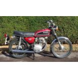 1975 Honda CB125 S1 Registration number LGP 547P Frame number CB12551-1160527 Engine number CB125S-