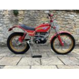 1978 CCM 350 Trials Frame number 78 TR045 Engine number 70792567848QT4 Recent total restoration