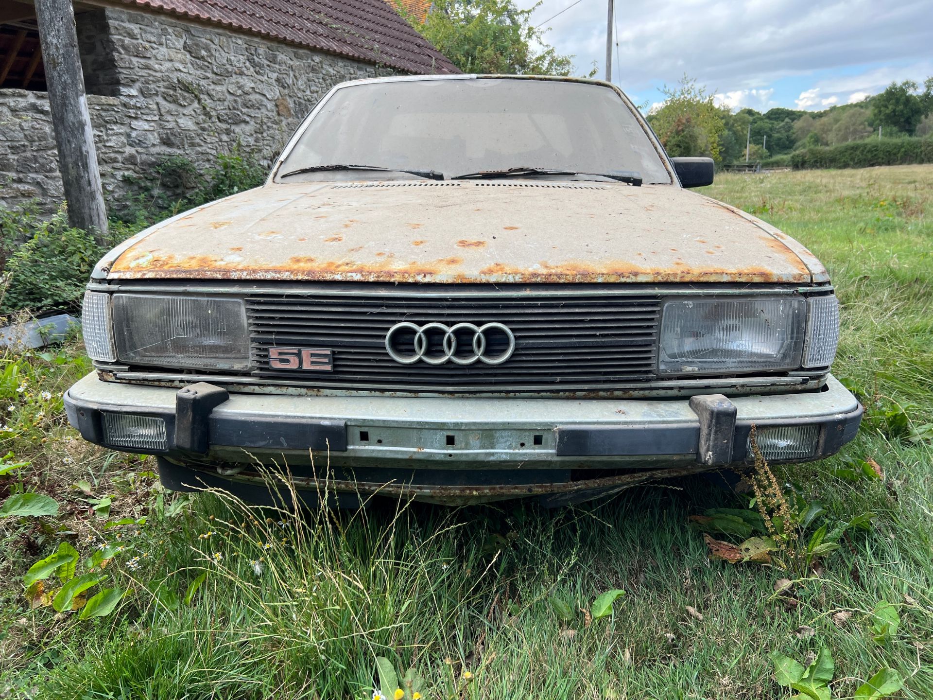 1980 Audi 100 GL5E Automatic Being sold without reserve Registration number DWS 269W Green Roof - Image 14 of 14