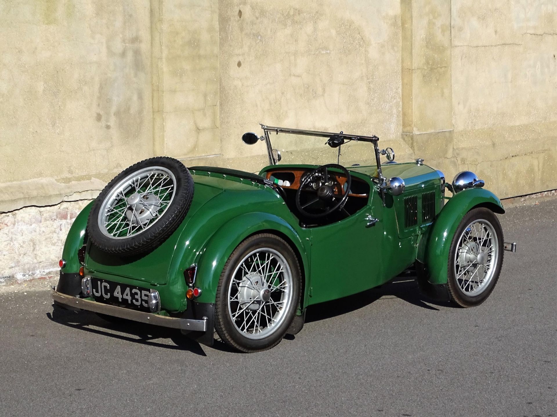 1937 Austin Seven Nippy Registration number JC 4435 Chassis number A/EB263186 Green with a green - Image 3 of 38