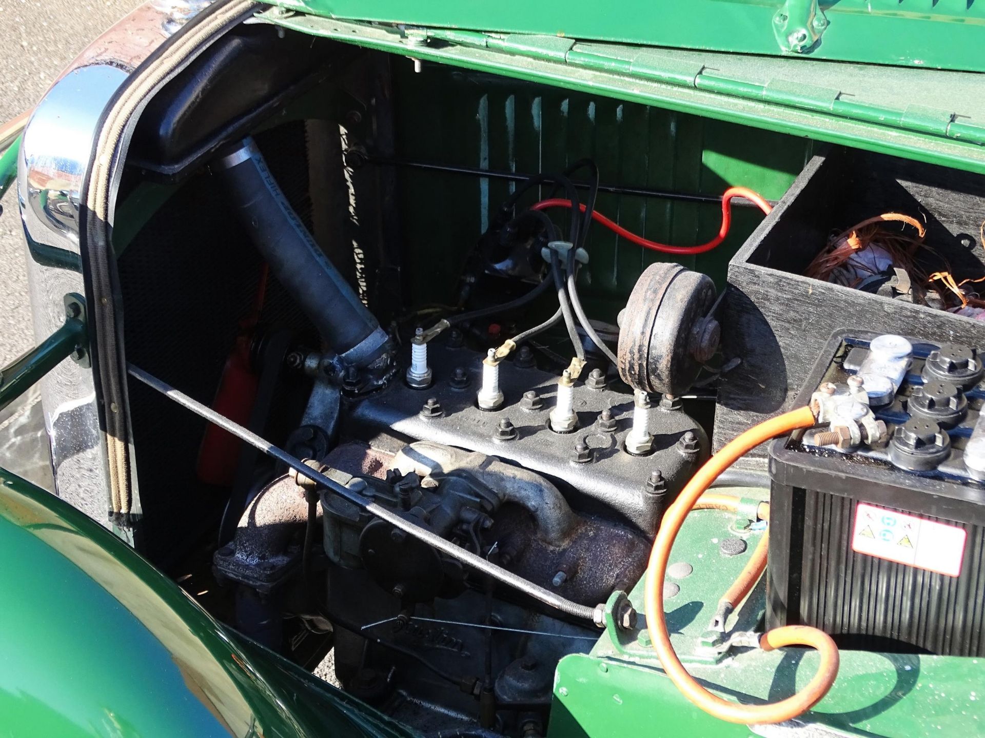 1937 Austin Seven Nippy Registration number JC 4435 Chassis number A/EB263186 Green with a green - Image 24 of 38