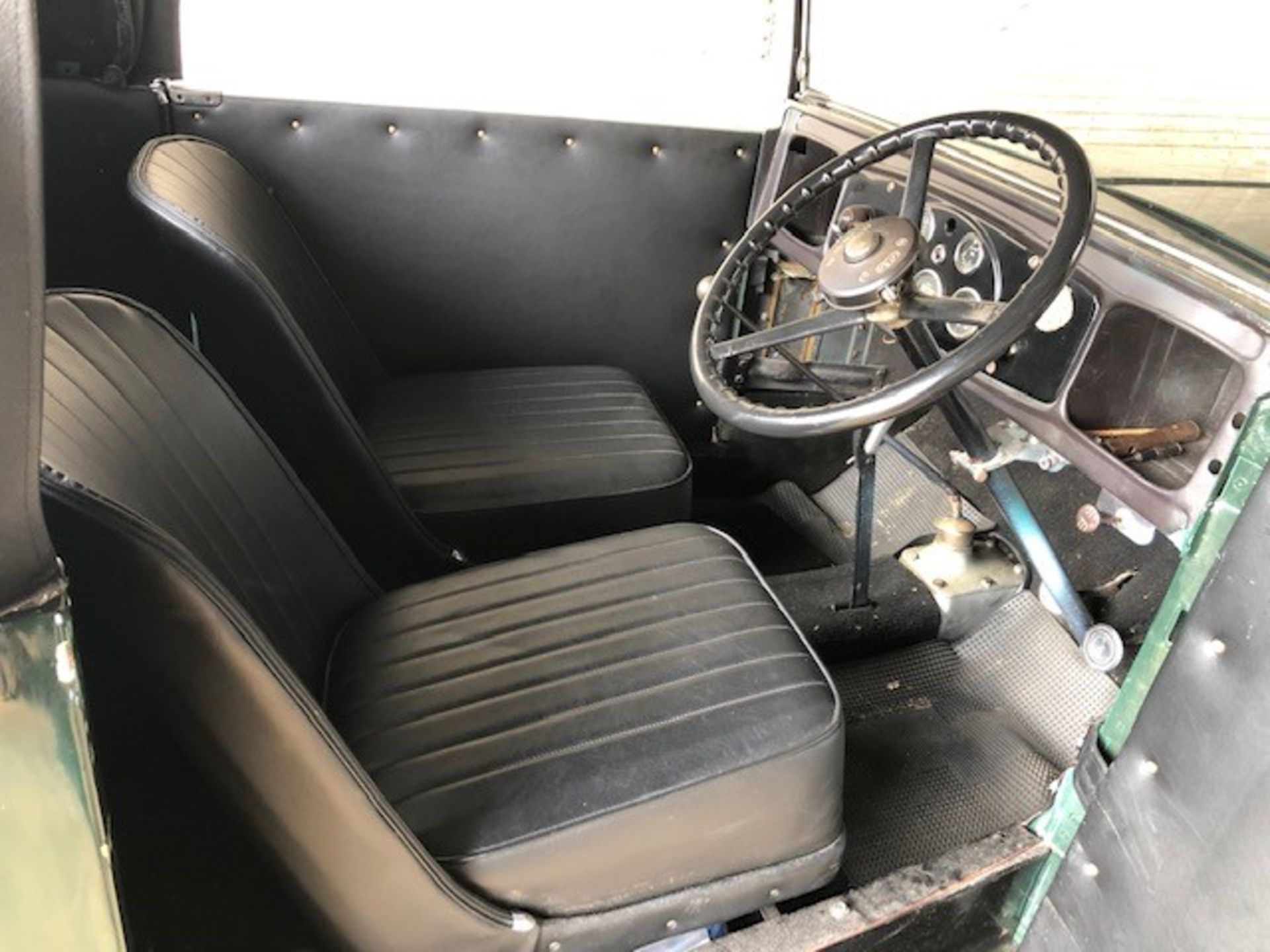 1932 Austin 7 Tourer Registration number OD 4211 Green with black mudguards and black interior - Image 30 of 30