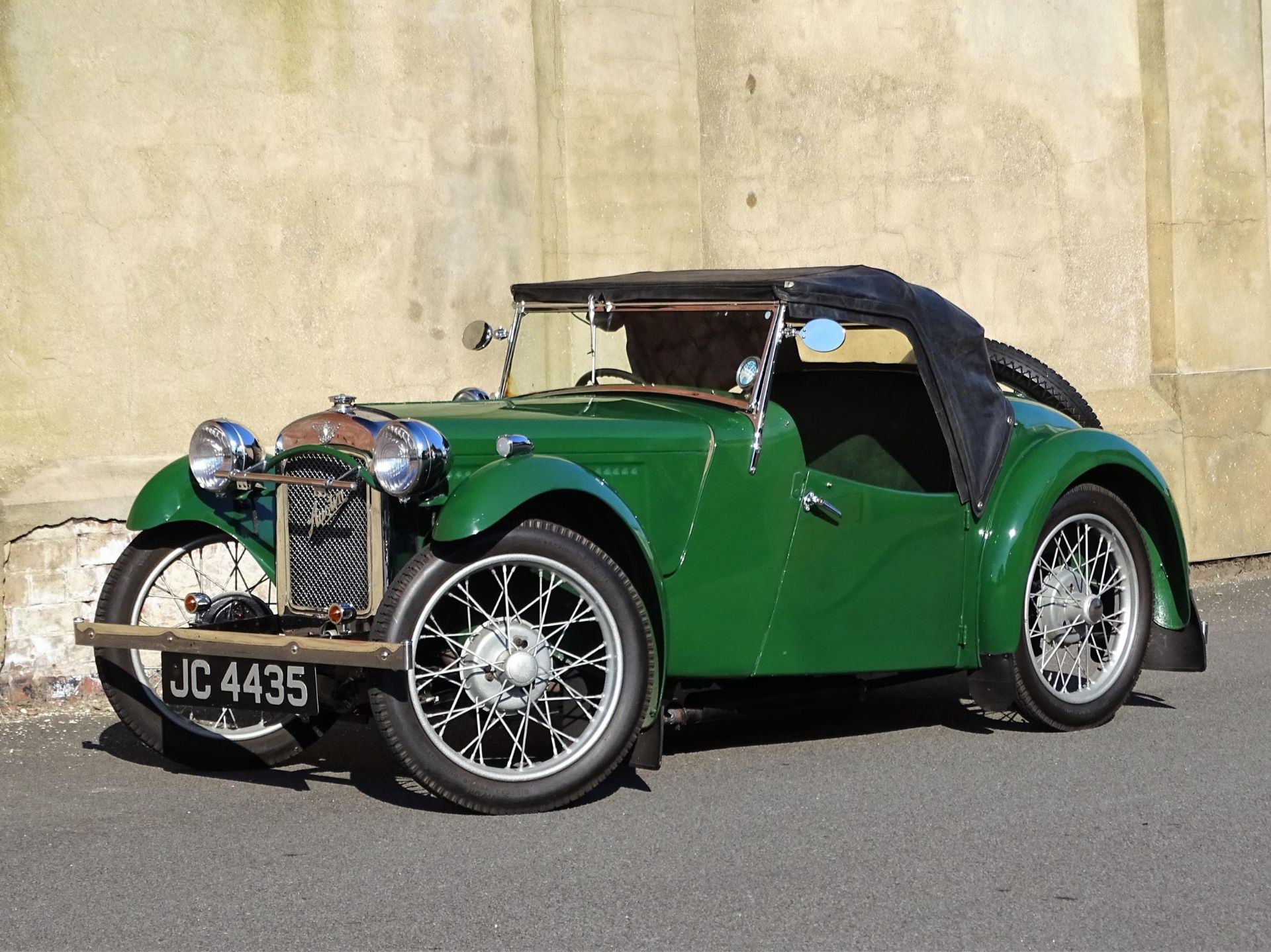 1937 Austin Seven Nippy Registration number JC 4435 Chassis number A/EB263186 Green with a green - Image 21 of 38