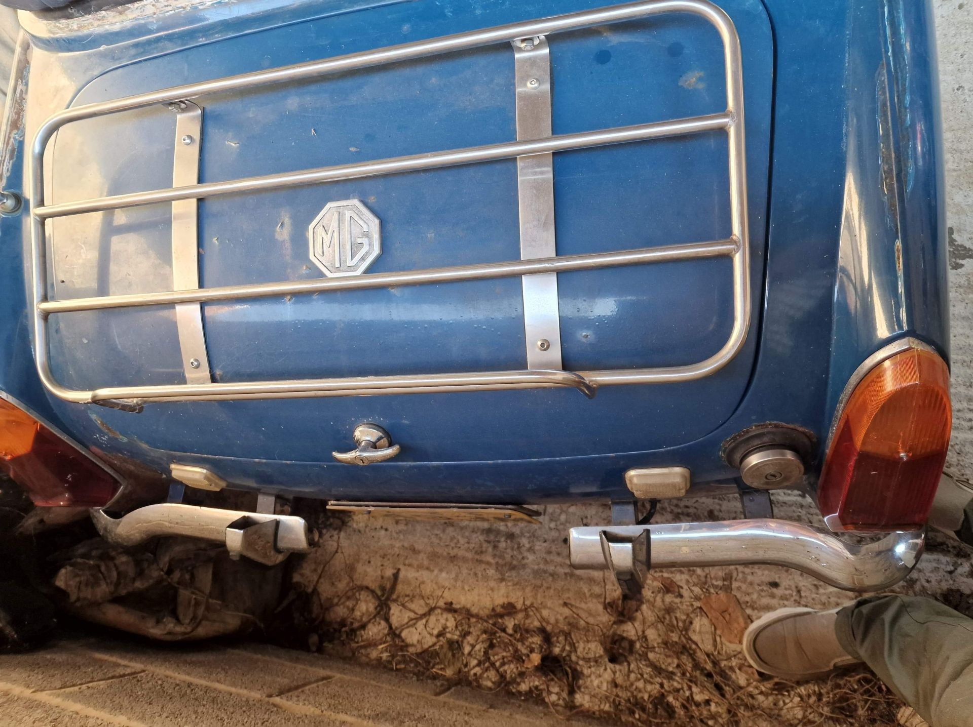 1973 MG Midget 1275 Being sold without reserve Registration number TYT 493M Blue with black interior - Image 6 of 16