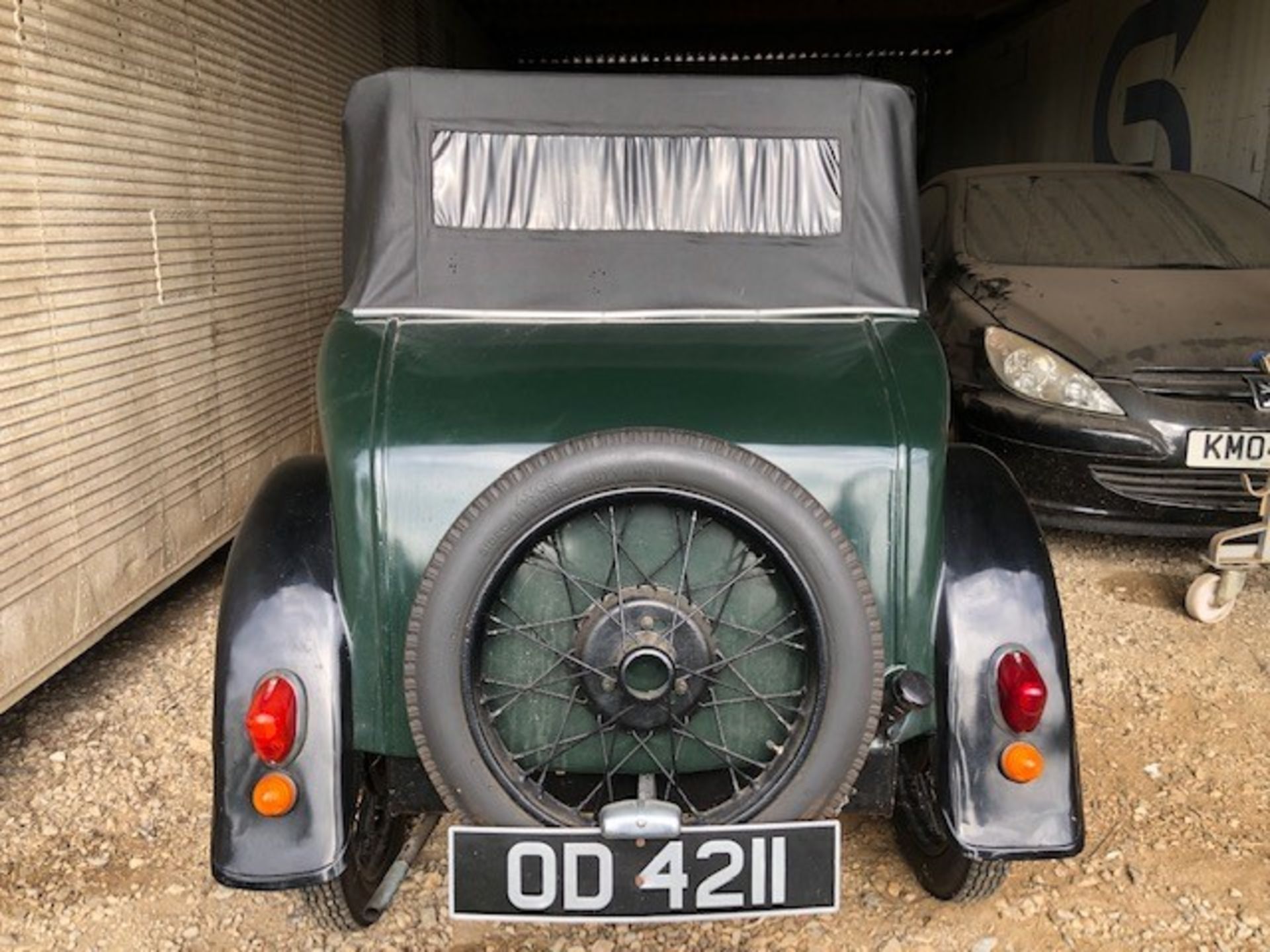 1932 Austin 7 Tourer Registration number OD 4211 Green with black mudguards and black interior - Image 18 of 30