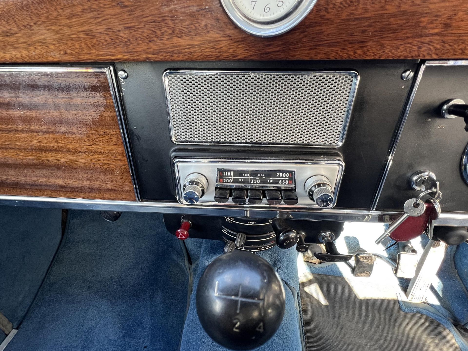 1961 Rover 100 P4 *** new lower reserve*** Registration number UBW 732 Grey/black with blue leather - Image 13 of 28