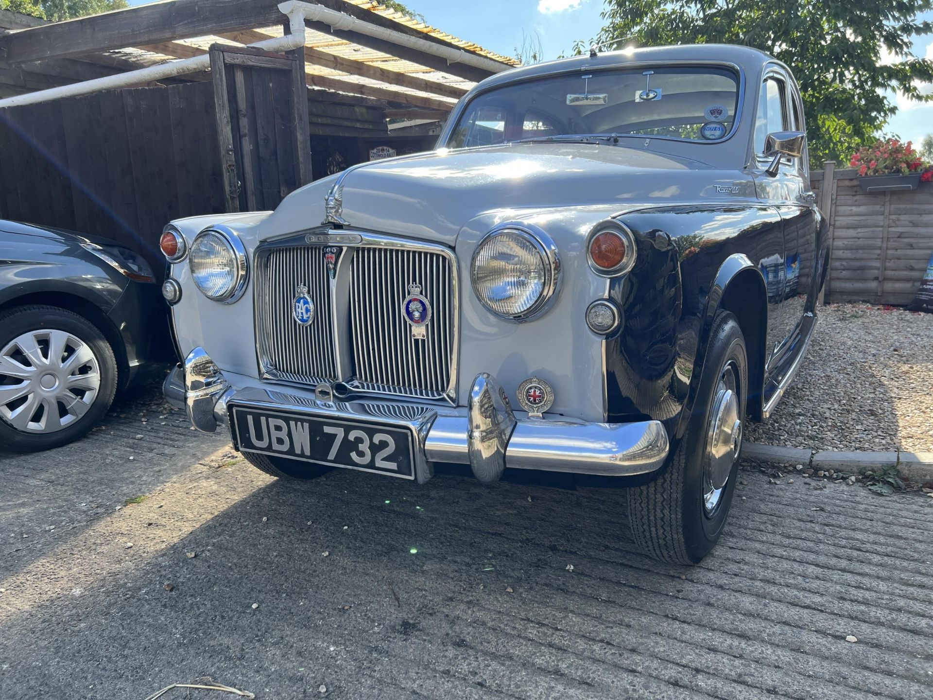 1961 Rover 100 P4 *** new lower reserve*** Registration number UBW 732 Grey/black with blue leather - Image 2 of 28