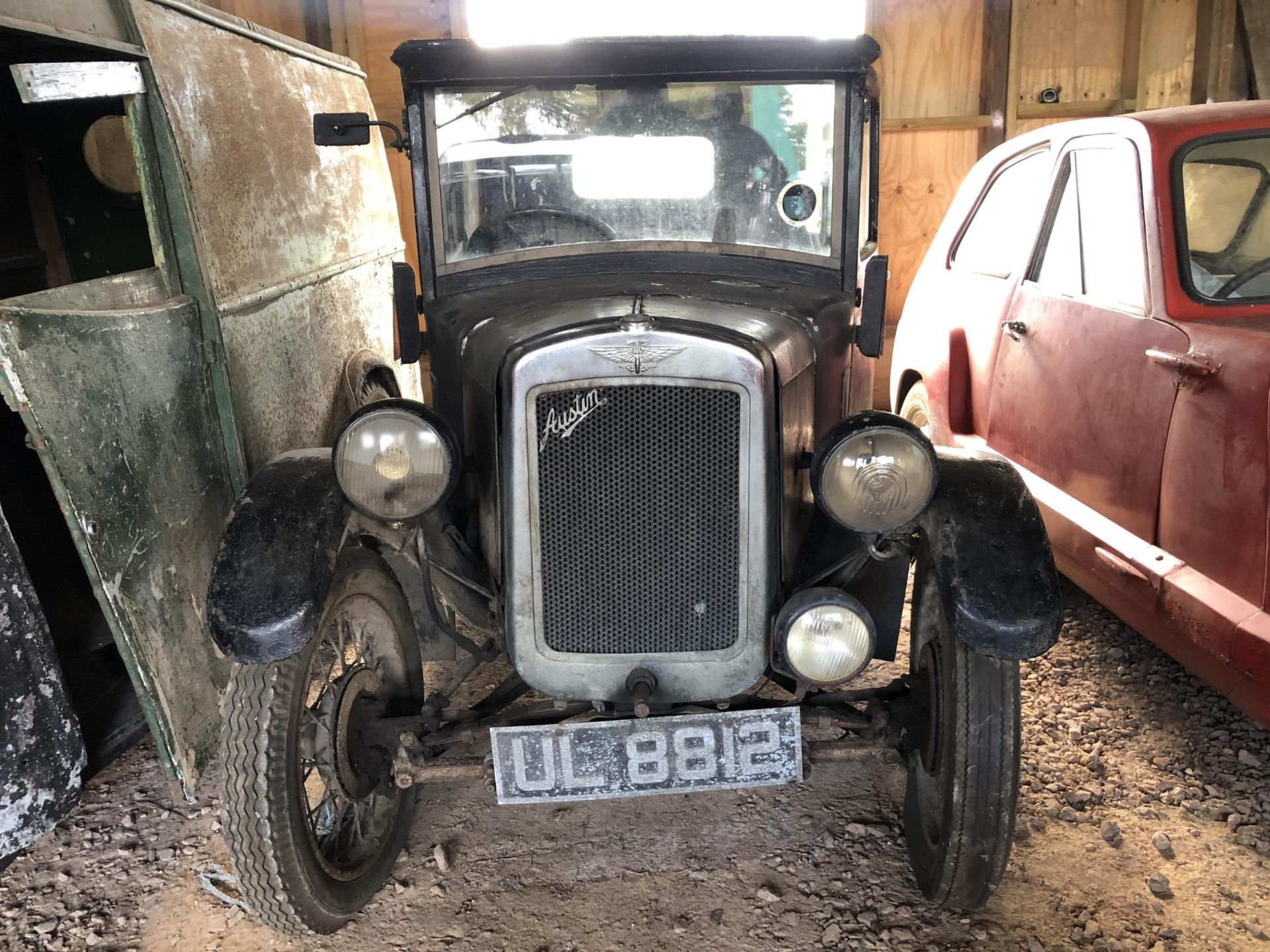 1929 Austin 7 Registration number UL 8812 Chassis number 80381 Engine