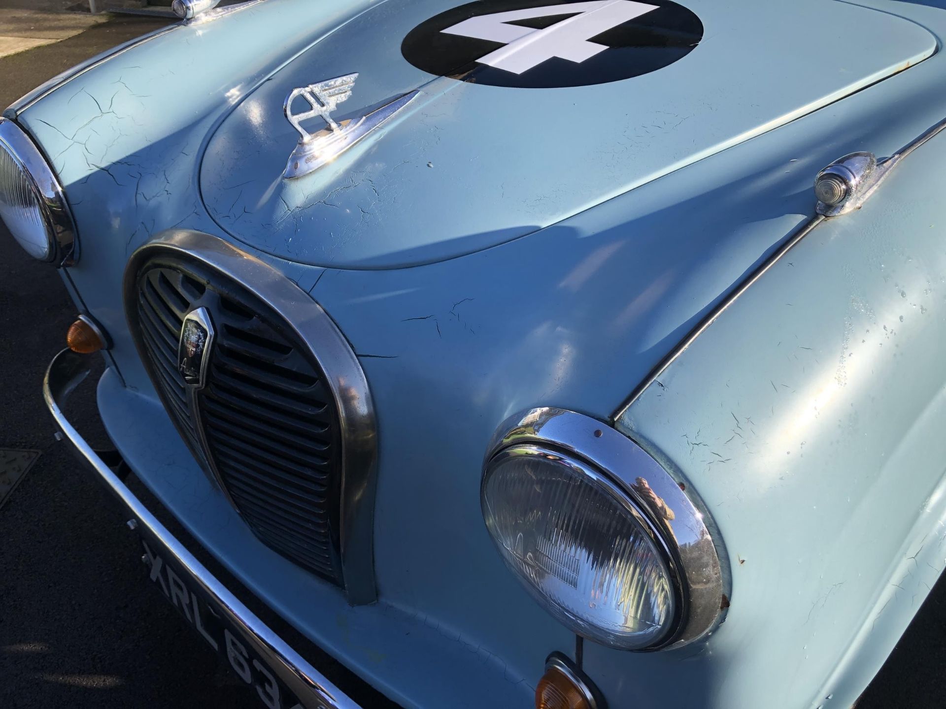 1957 Austin A35 Registration number XRL 634A Chassis number AS5HCS26284 Speedwell blue with two tone - Image 8 of 37