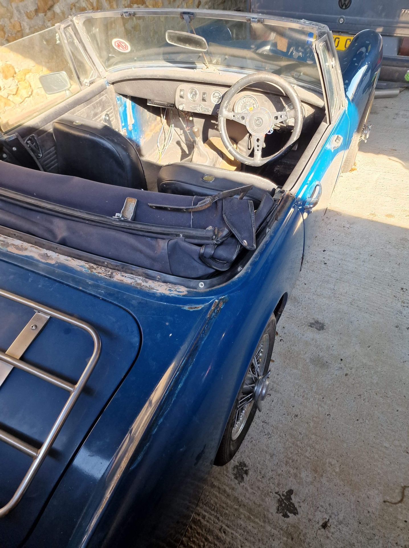 1973 MG Midget 1275 Being sold without reserve Registration number TYT 493M Blue with black interior - Image 16 of 16