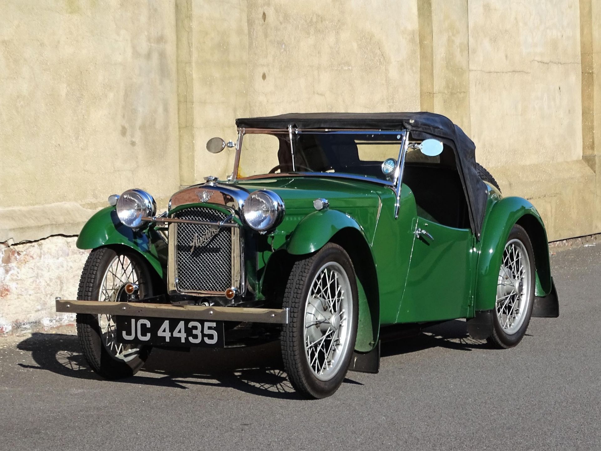 1937 Austin Seven Nippy Registration number JC 4435 Chassis number A/EB263186 Green with a green - Image 13 of 38