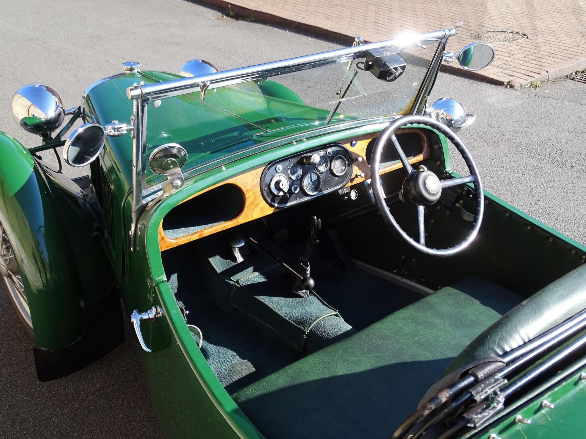 1937 Austin Seven Nippy Registration number JC 4435 Chassis number A/EB263186 Green with a green - Image 7 of 38