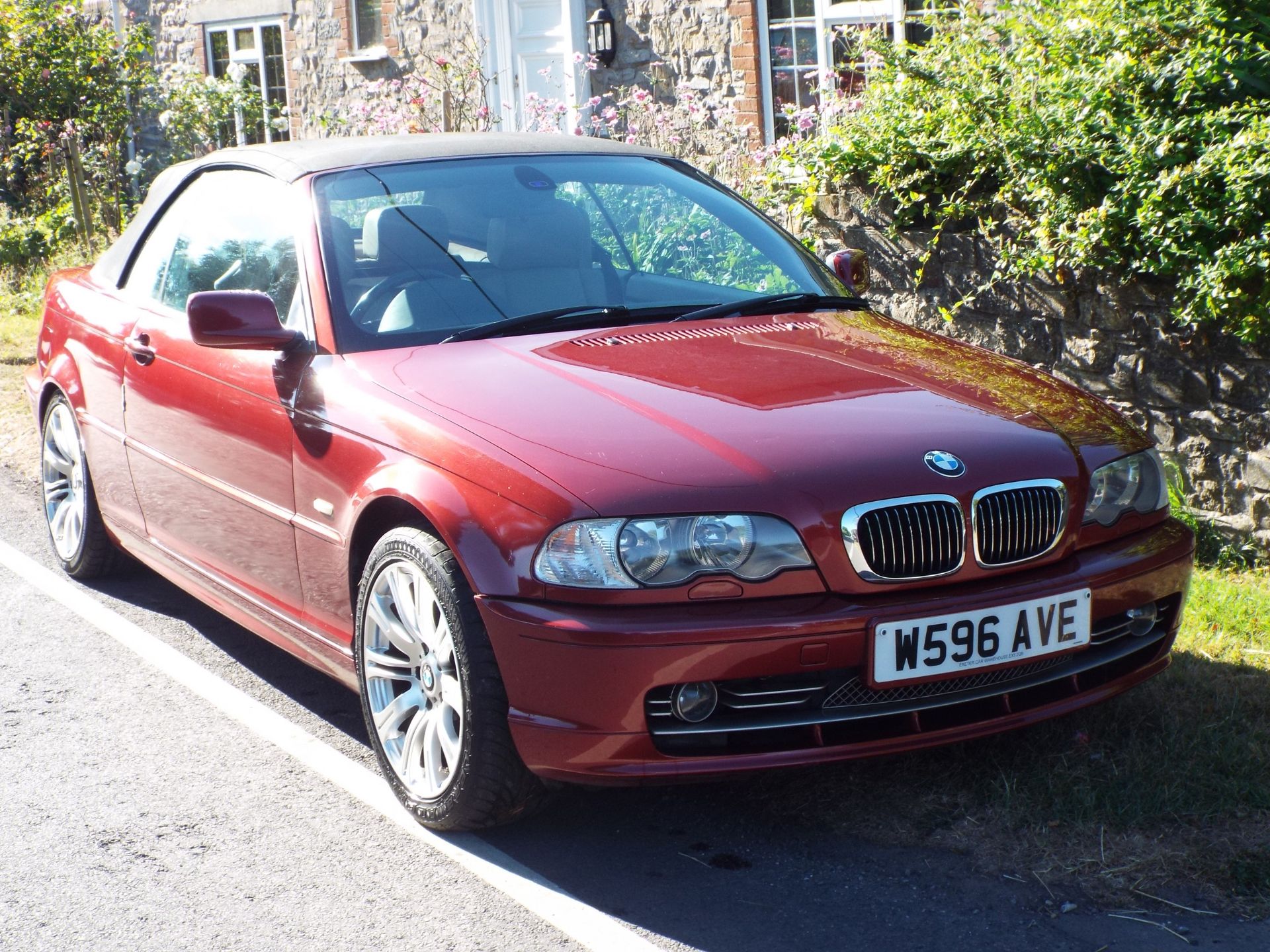 2000 BMW 330Ci Convertible Registration number W596 AVE Chassis number WBABS52060EH92204 Engine - Image 4 of 16