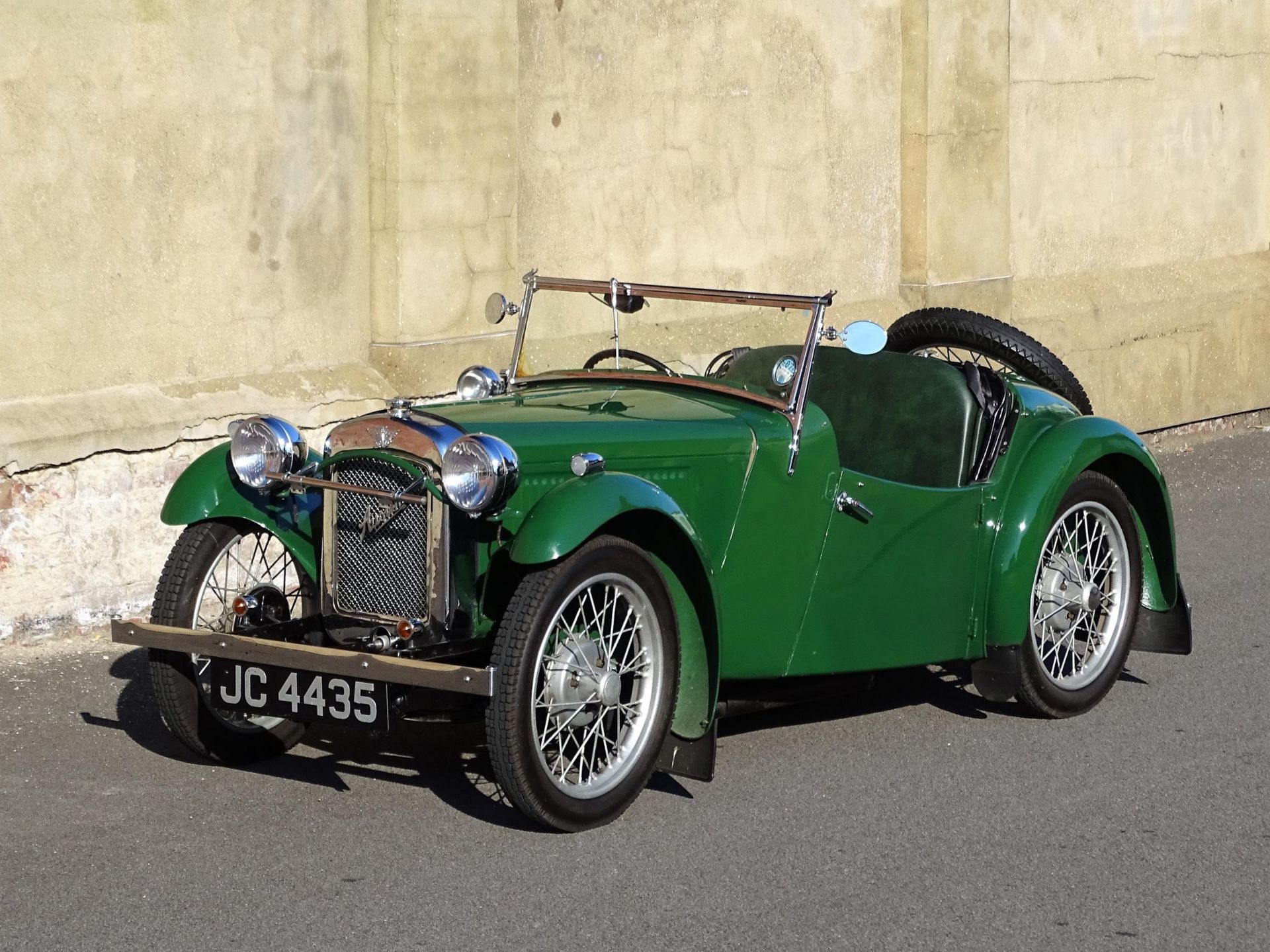 1937 Austin Seven Nippy Registration number JC 4435 Chassis number A/EB263186 Green with a green - Image 25 of 38