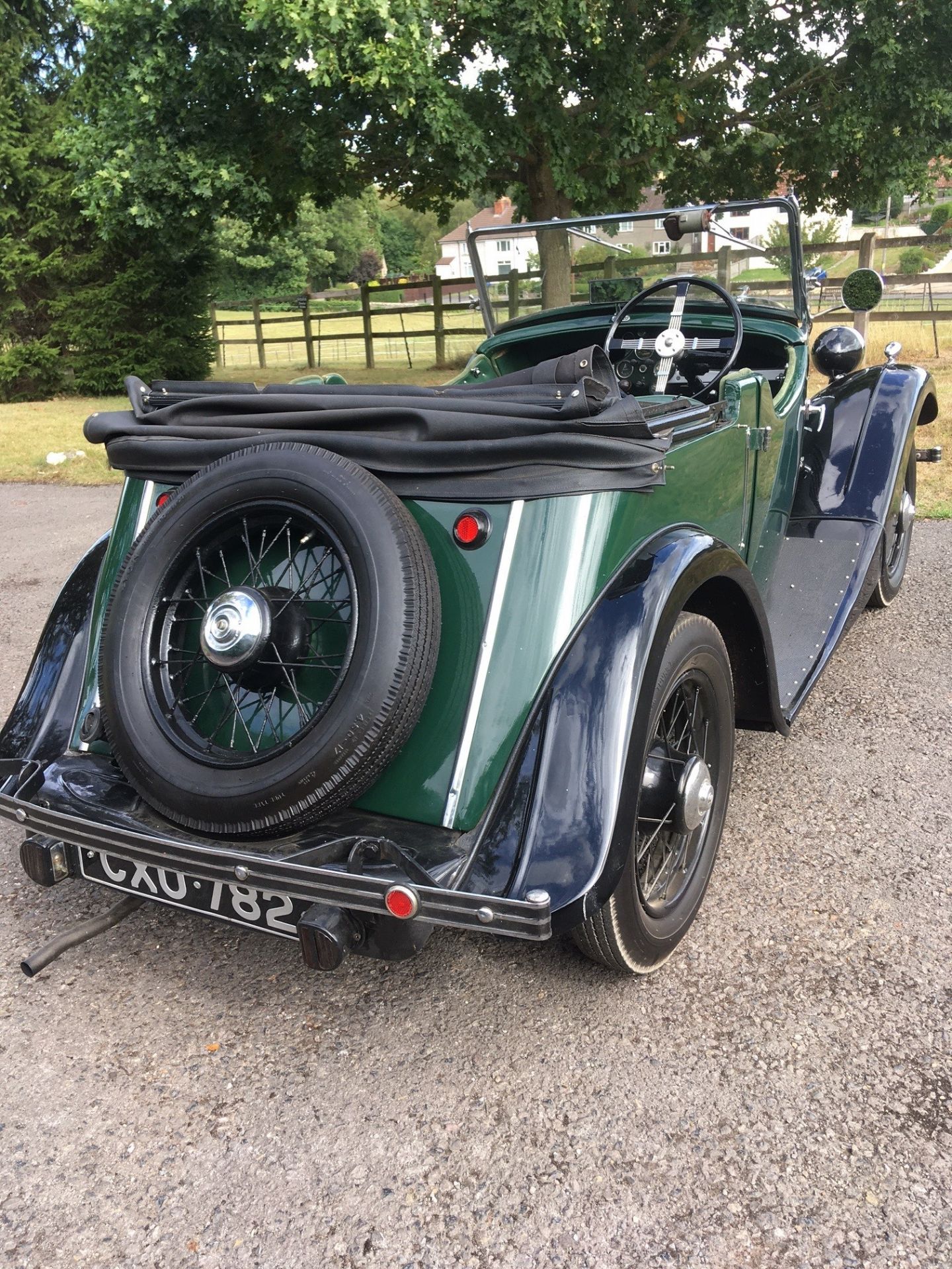 1936 Morris 8 Tourer Registration number CXU 782 Chassis number 51/E93664 Engine number 15278 - Image 21 of 21