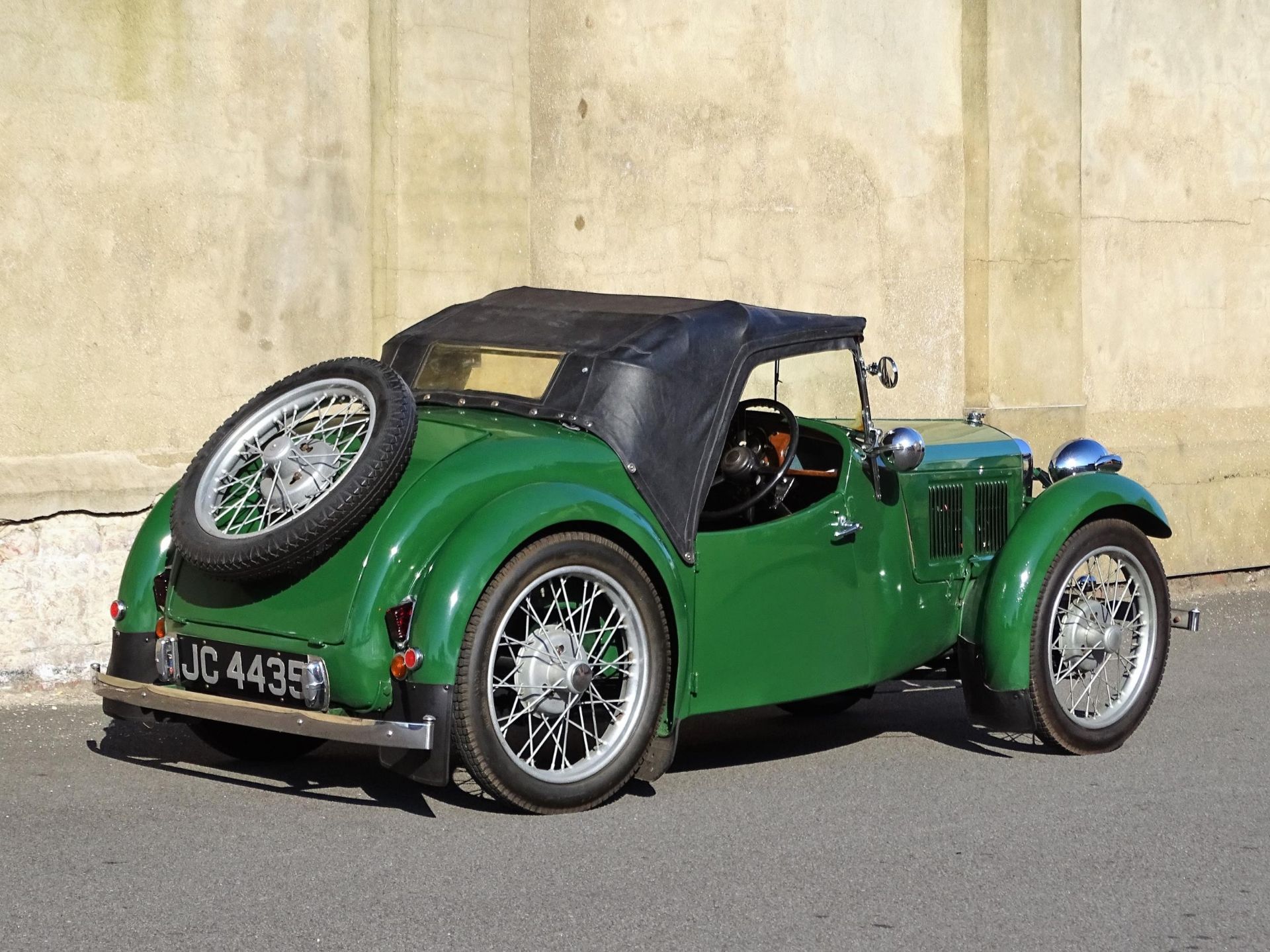 1937 Austin Seven Nippy Registration number JC 4435 Chassis number A/EB263186 Green with a green - Image 15 of 38