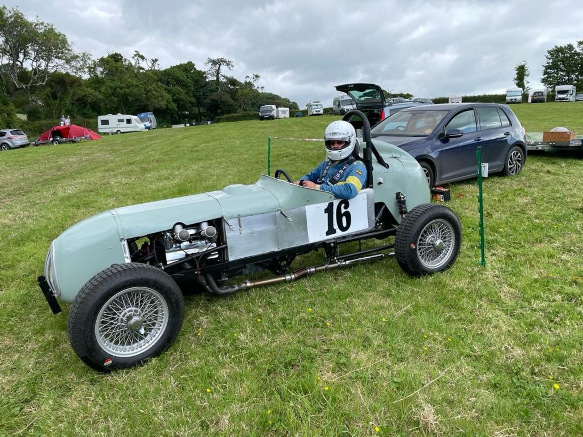 1967 Beck MG Sprint Car Unregistered Grey/Green Assembled to use in speed hill climbs, sprints & - Image 4 of 17